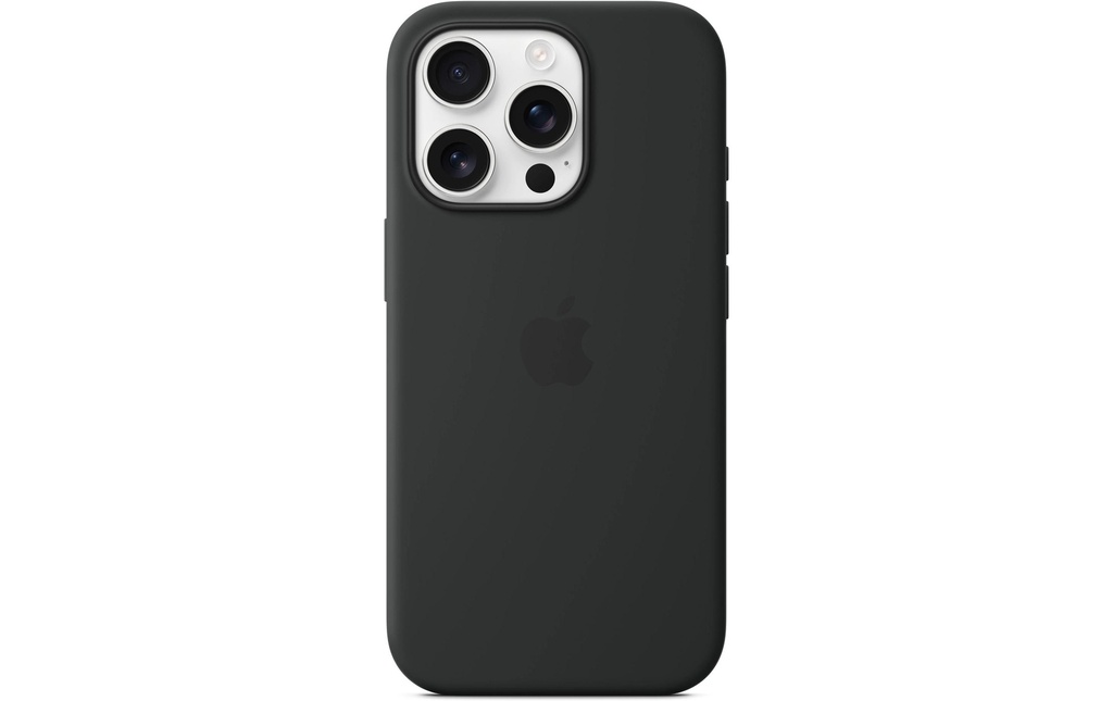 Apple Silicone Case avec MagSafe iPhone 16 Pro Noir