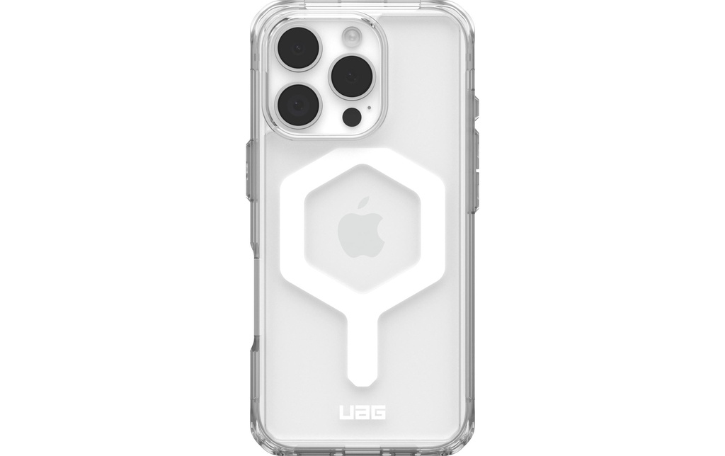 UAG Coque arrière Plyo MagSafe Apple iPhone 16 Pro Ice/White