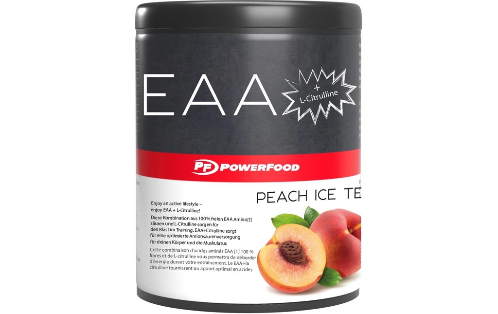 PowerFood Poudre One EAA Pêche 500 g