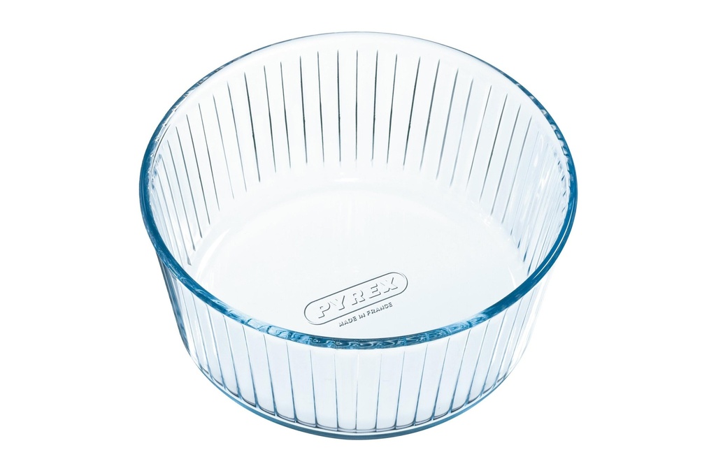 Pyrex Plat à gratin Soufflé 2.5 L, 22 x 22 x 10 cm