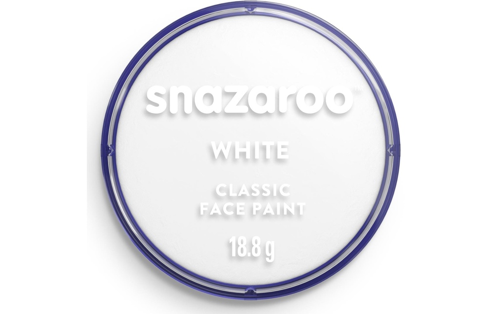 Snazaroo Couleur de maquillage Blister 18 ml, Blanc