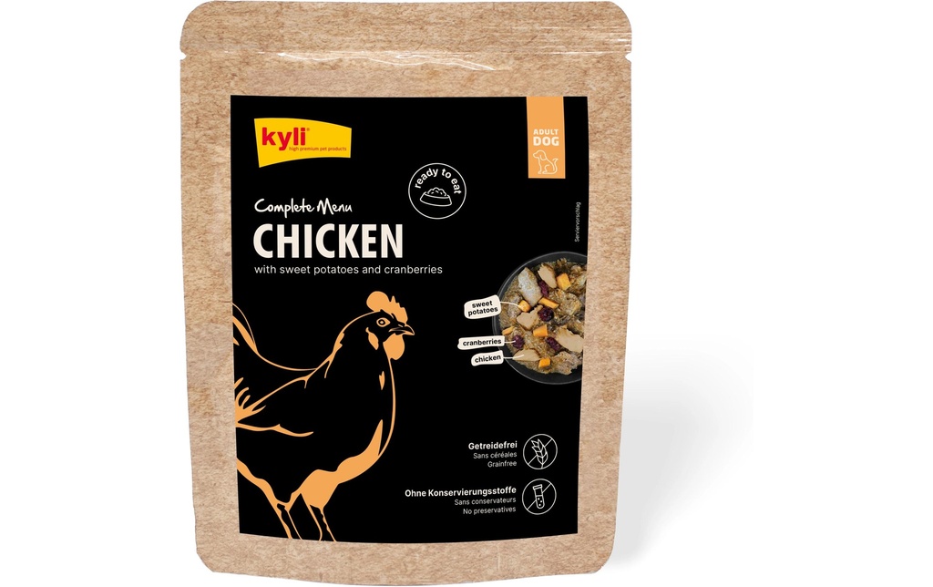 kyli Alimentation humide Complete Menu Chicken, 300 g