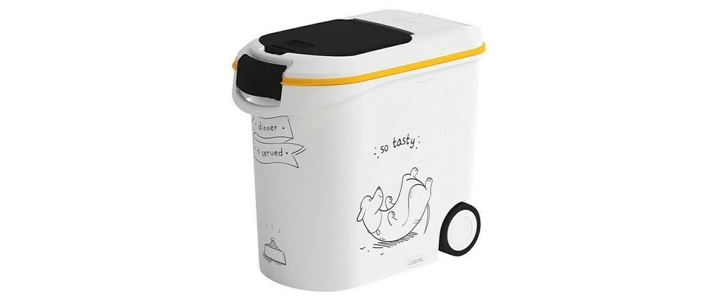 Curver Conteneur à aliments chien dinner is served 35 l