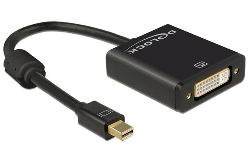 Delock Convertisseur Mini-DisplayPort – DVI Noir