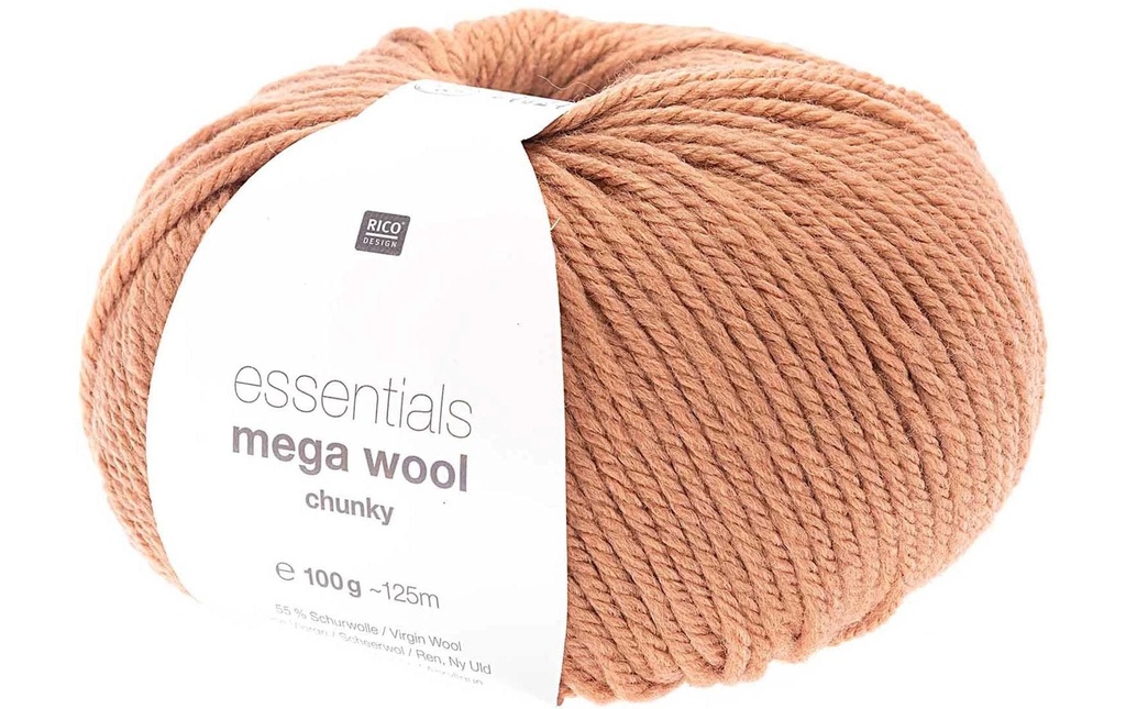 Rico Design Laine Essentials Mega Wool chunky 100 g, rose sombre