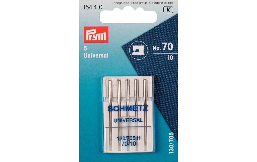 Prym Aiguille de machine à coudre Nr. 70 5 pièces