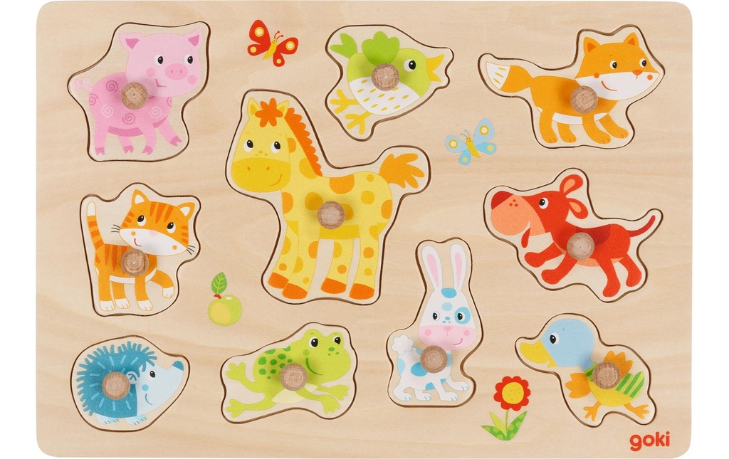 Goki Puzzle enfant animal