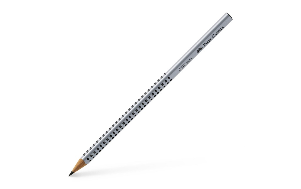 FABER-CASTELL Crayon Grip2001 H argent