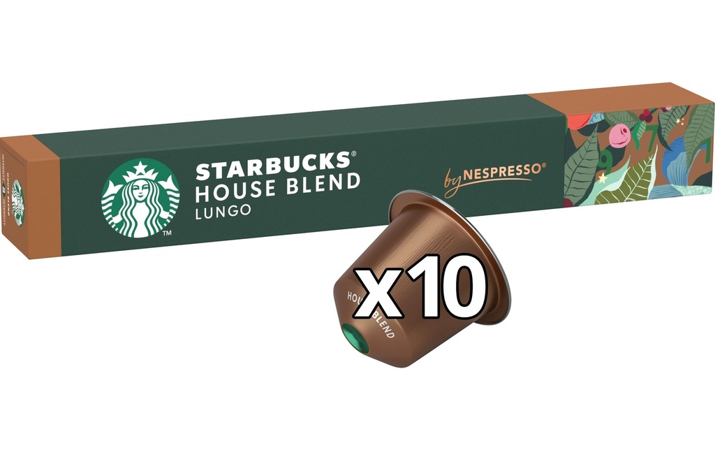 Starbucks Capsules de café House Blend 10 pièces