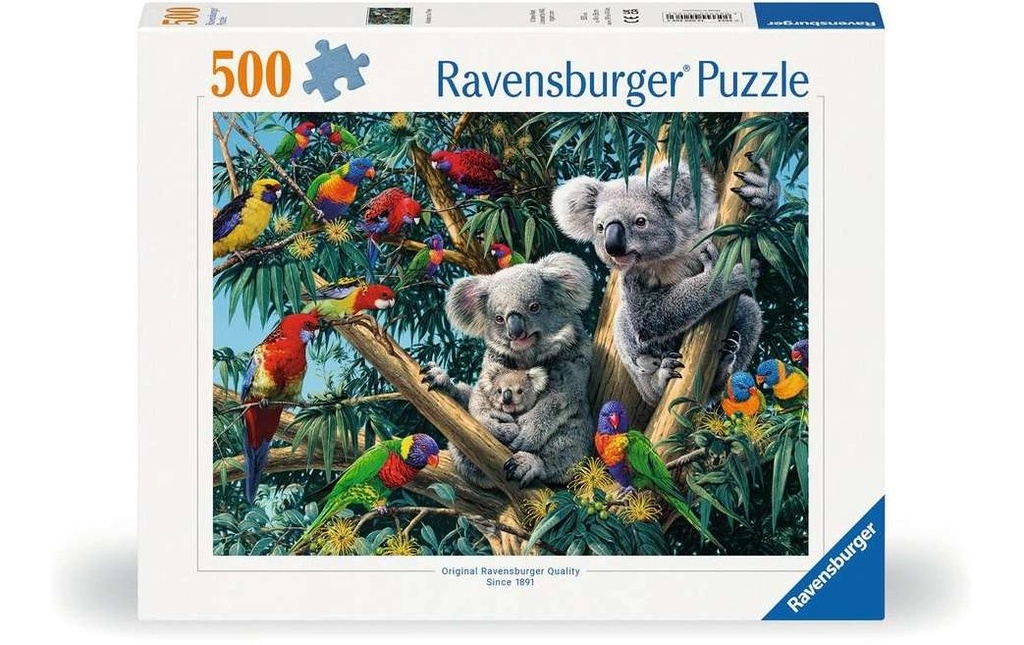 RAVENSBURGER Puzzle koala ds.un arbre 500p. (500 pces)