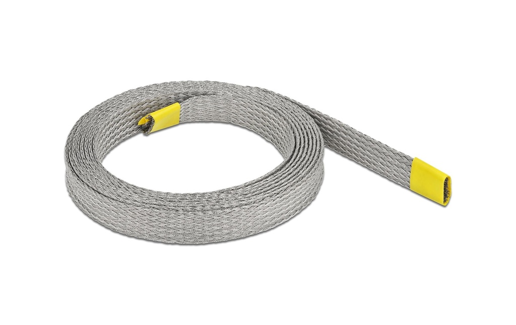 Delock Gaine de câble pour écran EMC 2 m x 10 mm Gris
