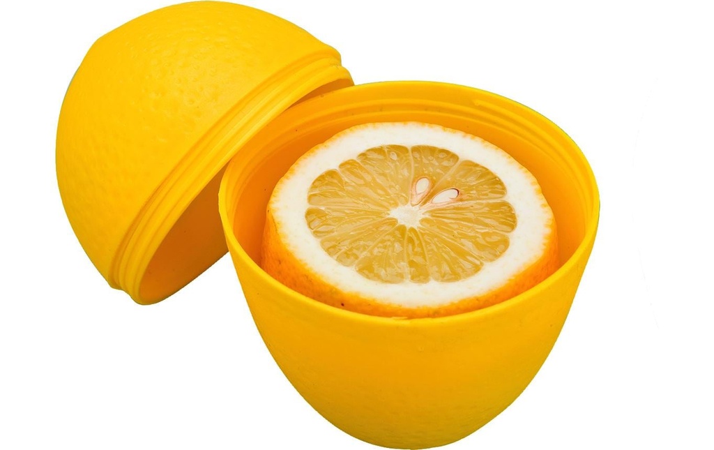 Ibili Récipient pour citrons 9 x 11 cm 0 l, Jaune