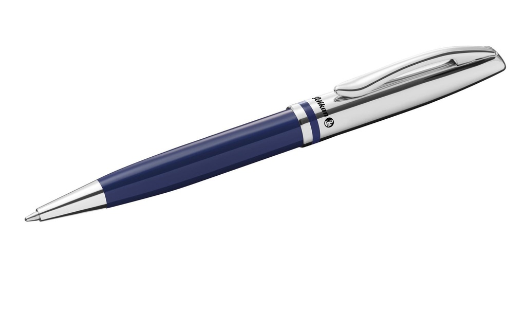 Pelikan Stylo bille Jazz Classic moyen (M), Bleu/Argenté