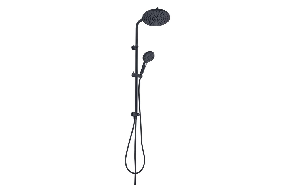 diaqua® Systèmes de douche Wakuda Push, noir mat