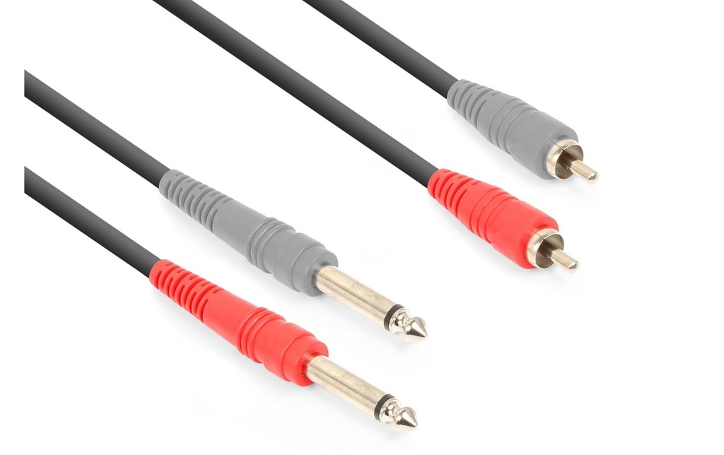 Vonyx CX324-1 jack 6.3 mm - Cinch 1.5 m