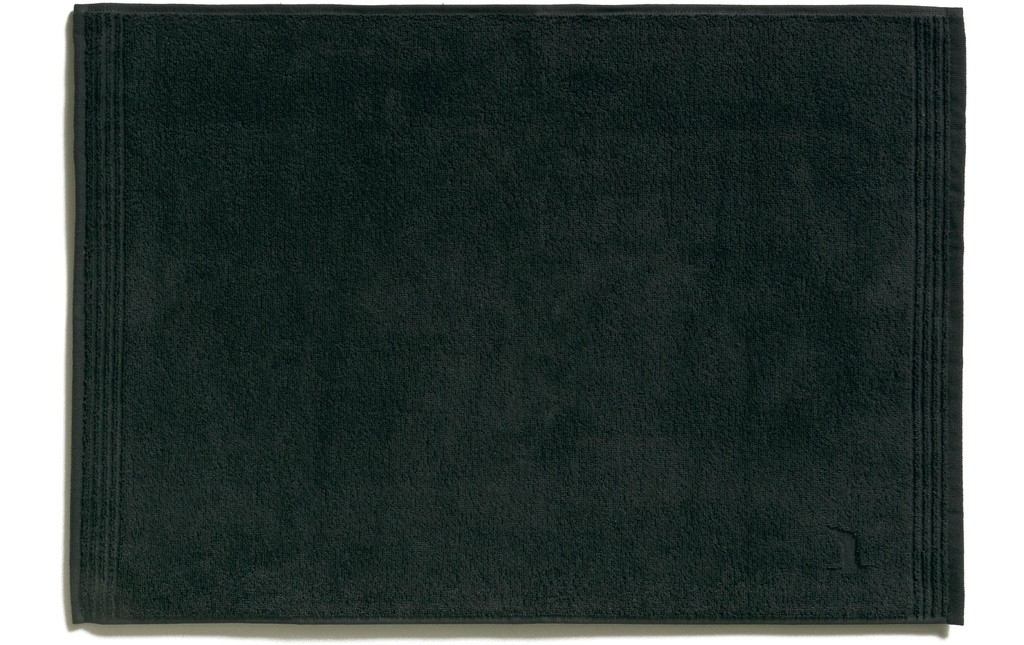 Möve Tapis de bain Superwuschel 50 x 70 cm, Noir