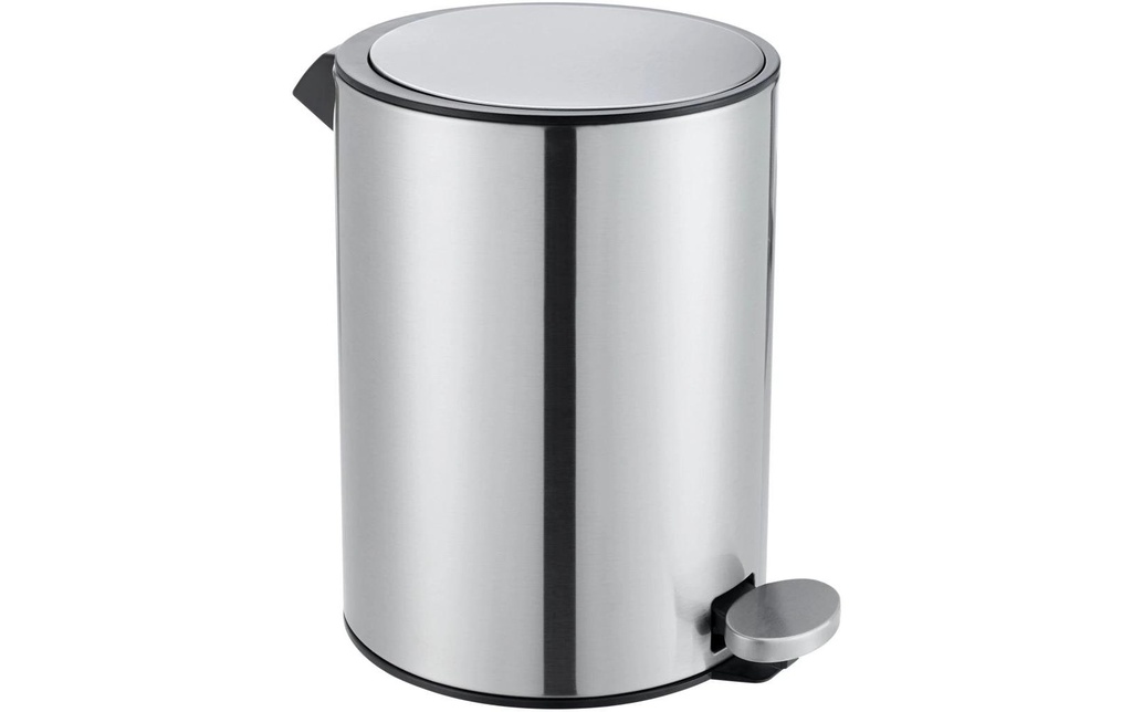 diaqua® Poubelle cosmétique Elegance 3 l, Argent mat