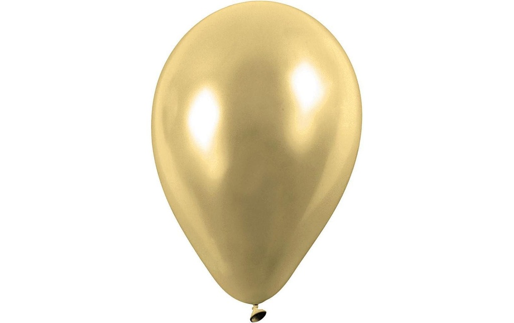 Creativ Company Ballon de baudruche Ø 23 cm Or, 8 pièces