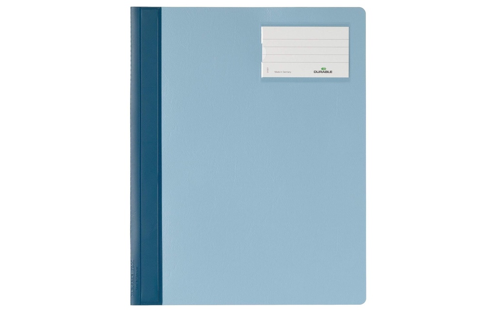 DURABLE Dossiers rap.av.fenêtre bleu