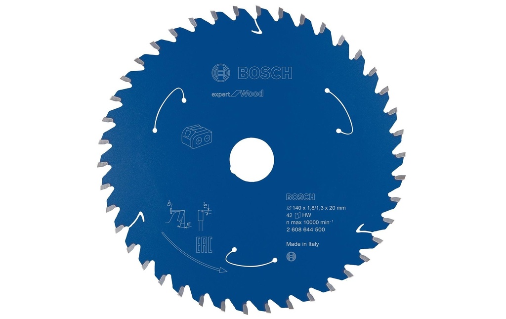 Bosch Professional Lame de scie circulaire Expert for Wood Ø 140, Z 42