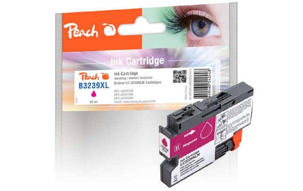 Peach Encre Brother LC-3239XL Magenta