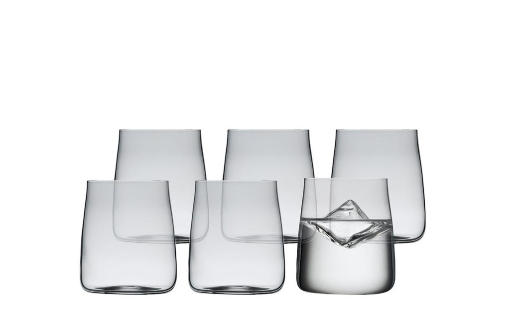 Lyngby Verre Zero 6 pièces, 42 cl