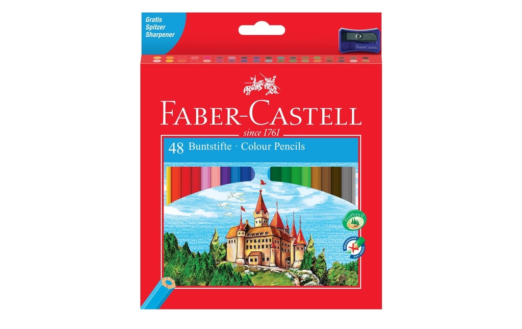 FABER-CASTELL Crayon couleur Castle 48pcs (48 pces)