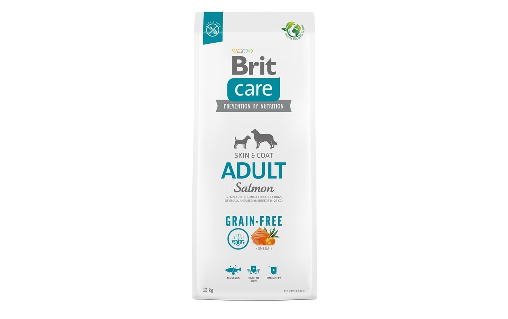 Brit Alimentation sèche Care Adult Grain Free Saumon, 12 kg