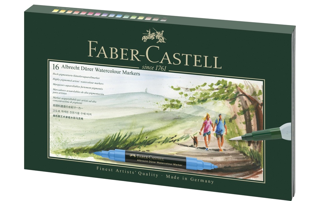 Faber-Castell Crayon feutre Albrecht Dürer 17 pièces