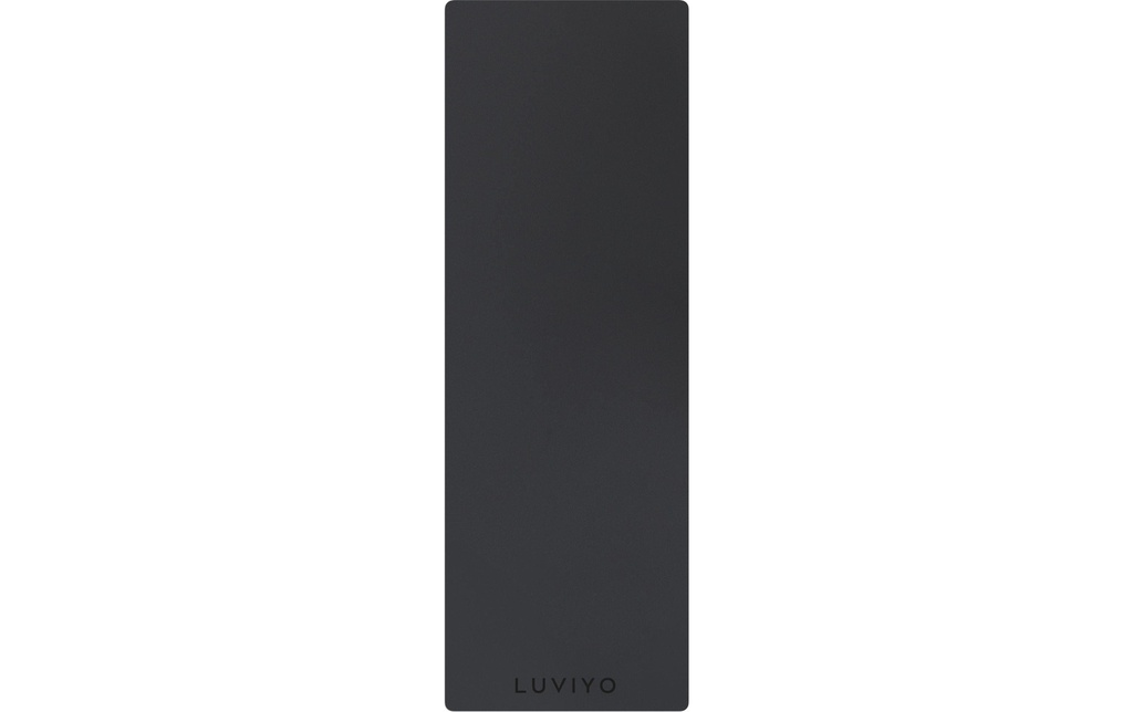 Luviyo Tapis de yoga de studio Noir