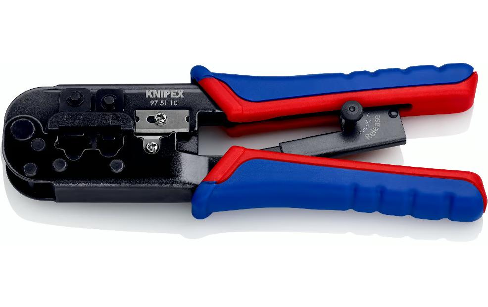 Knipex Pince à sertir pour fiche western RJ45 190 mm