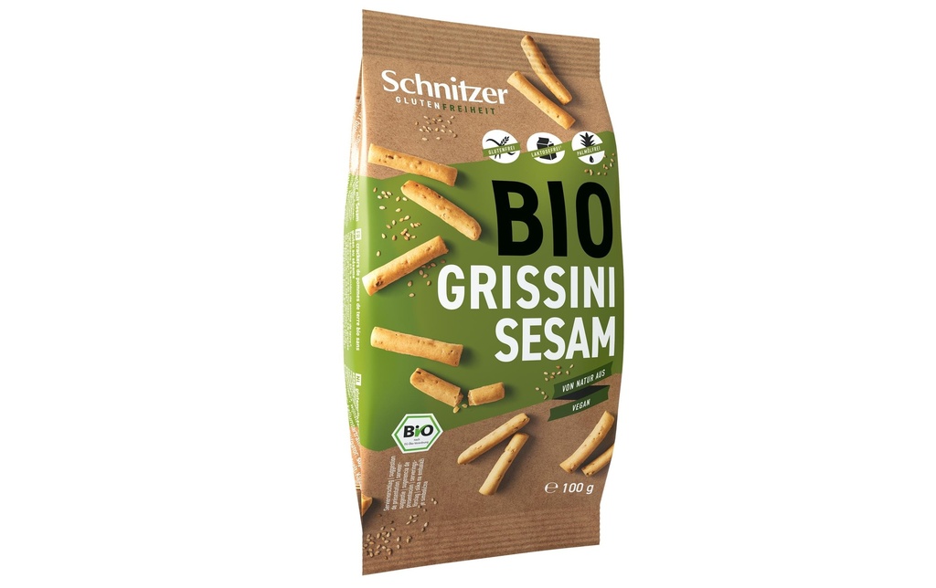 Schnitzer Apéritif Bio Sesam Grissini 100 g