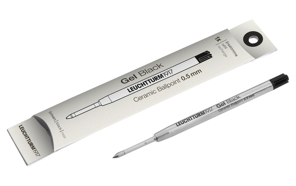 Leuchtturm Mine de crayon Drehgriffel 0.5 mm, Noir