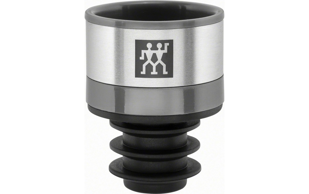 Zwilling Bouchon de bouteille de vin Vide 3 pièces, 3 x 3 x 4 cm, Gris