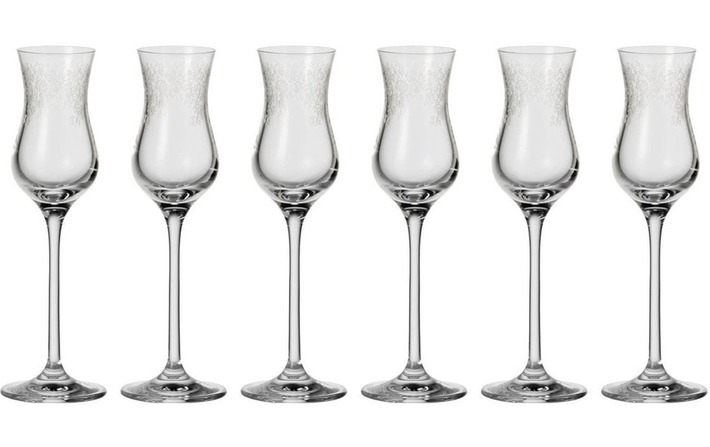 LEONARDO Verre à grappa Chateau 90 ml, 6 Pièce/s, Transparent 