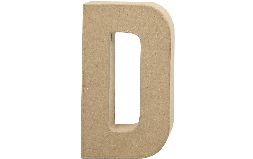Creativ Company Lettre en carton D 20.2 cm