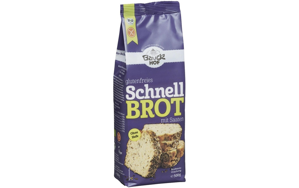 Bauck Mühle Bio  Mélange de pain rapide 500 g