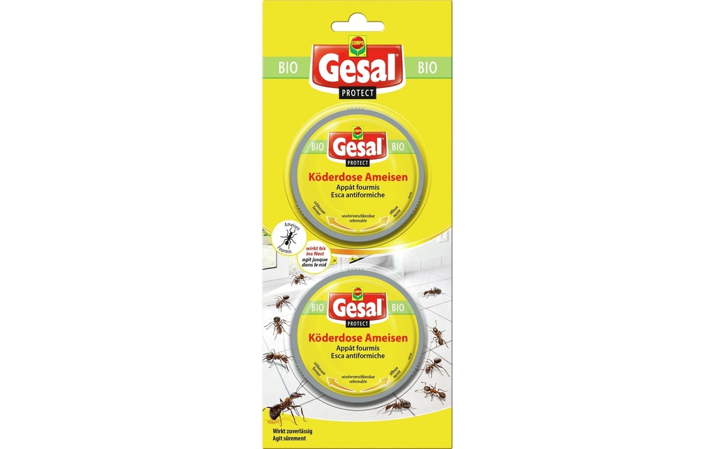 Gesal Boîte d'appât Protect Fourmis 2 pièces 1 Pièce/s