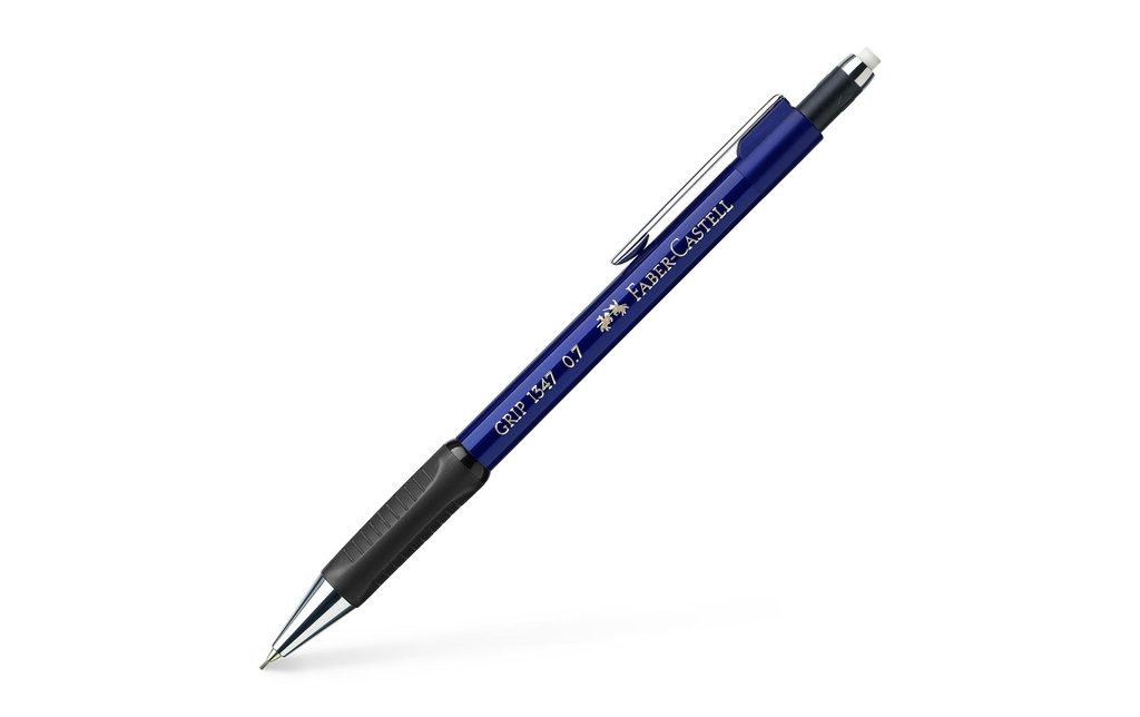 FABER-CASTELL Porte-mine Grip1347 0.7mm bleu