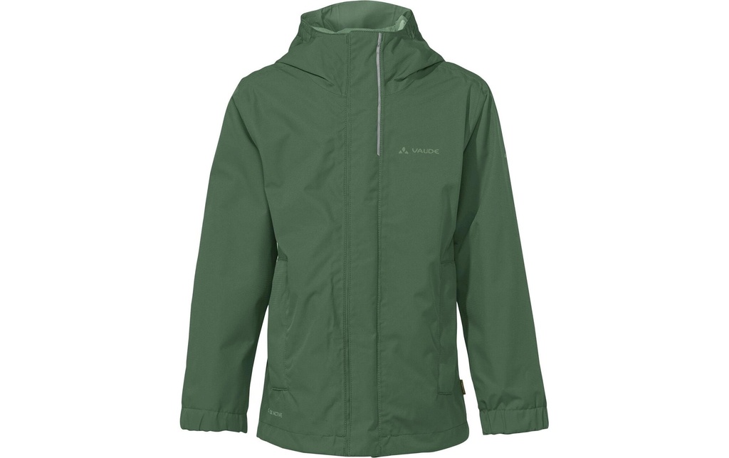 VAUDE Unisexe Veste de pluie Escape Light IV woodland Vert, 146-152