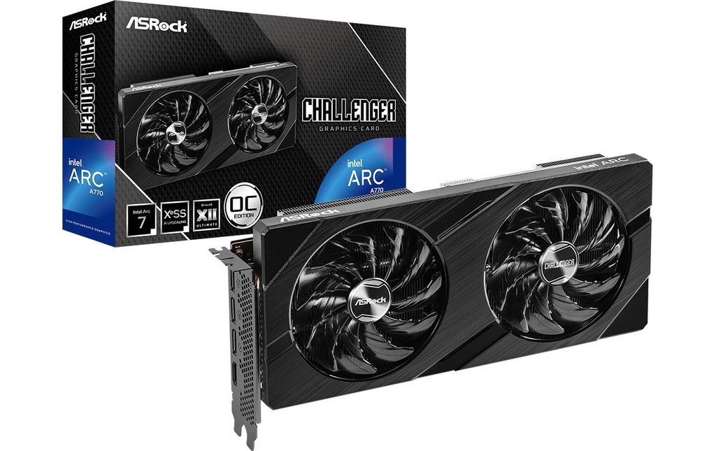 ASRock Carte graphique Intel Arc A770 Challenger 16 GB OC