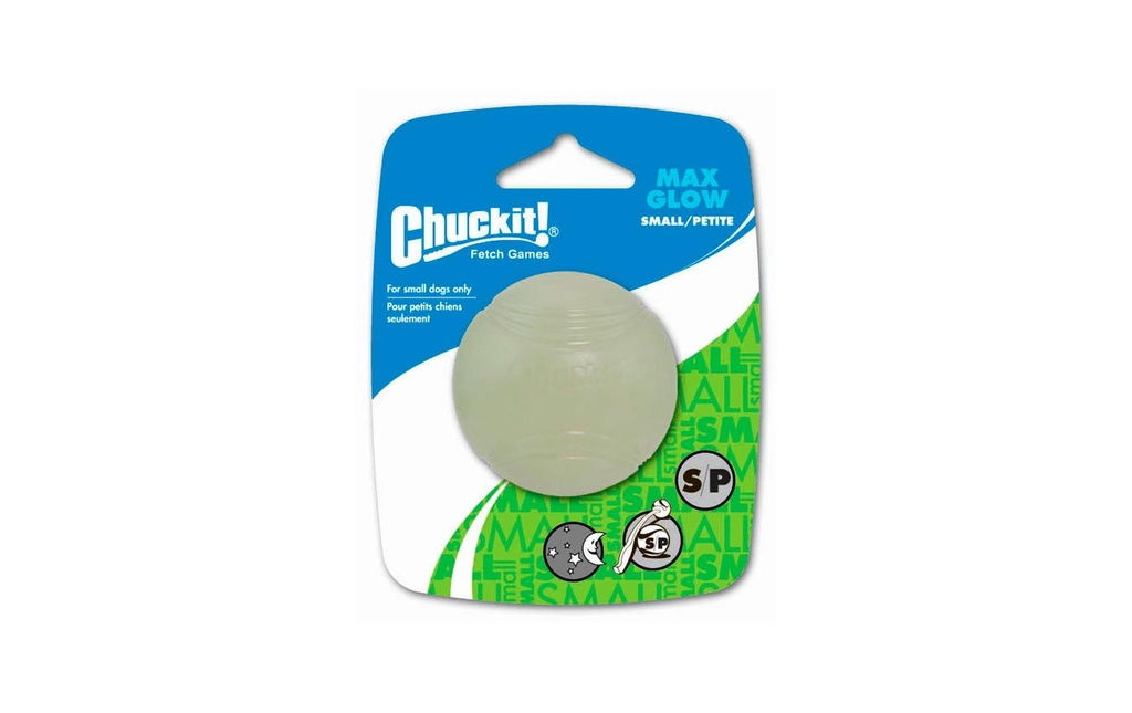 Chuckit! Jouet pour chien Max Glow Ball S, Ø 5.5 cm