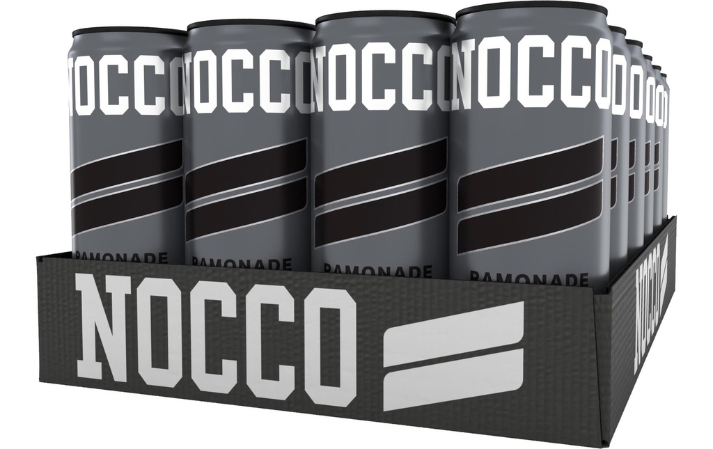 NOCCO Boisson sportive Ramonade 330 ml, paquet de 24