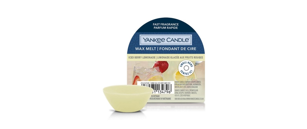 Yankee Candle Signature Plaquettes de cire parfumées Iced Berry Lemonade
