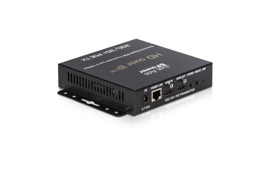 JUSTADDPOWER IP Transmitter VBS-HDIP-715POE HDMI, PoE, USB, Audio, 2K