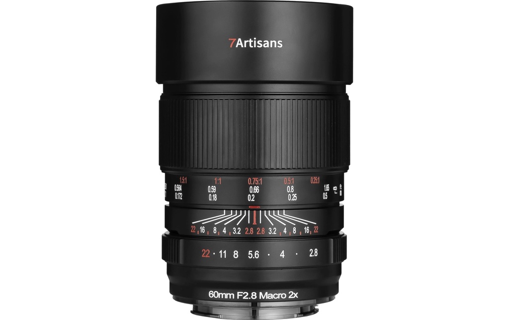 7Artisans Longueur focale fixe 60mm F/2.8 Macro – Canon RF