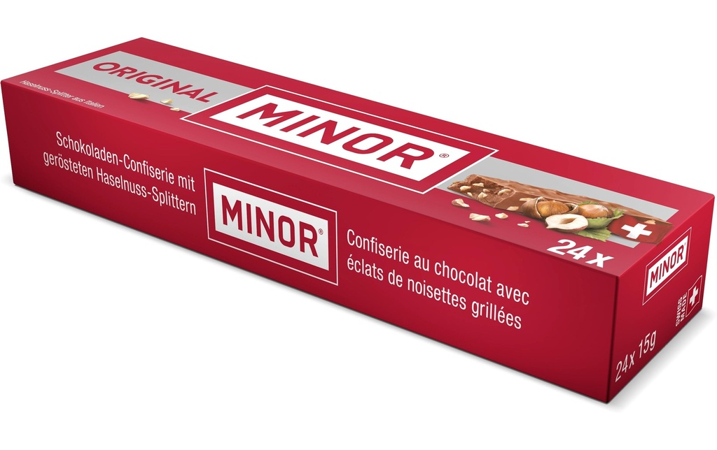 Minor Barre Coffret plaisir original 24 x 15 g