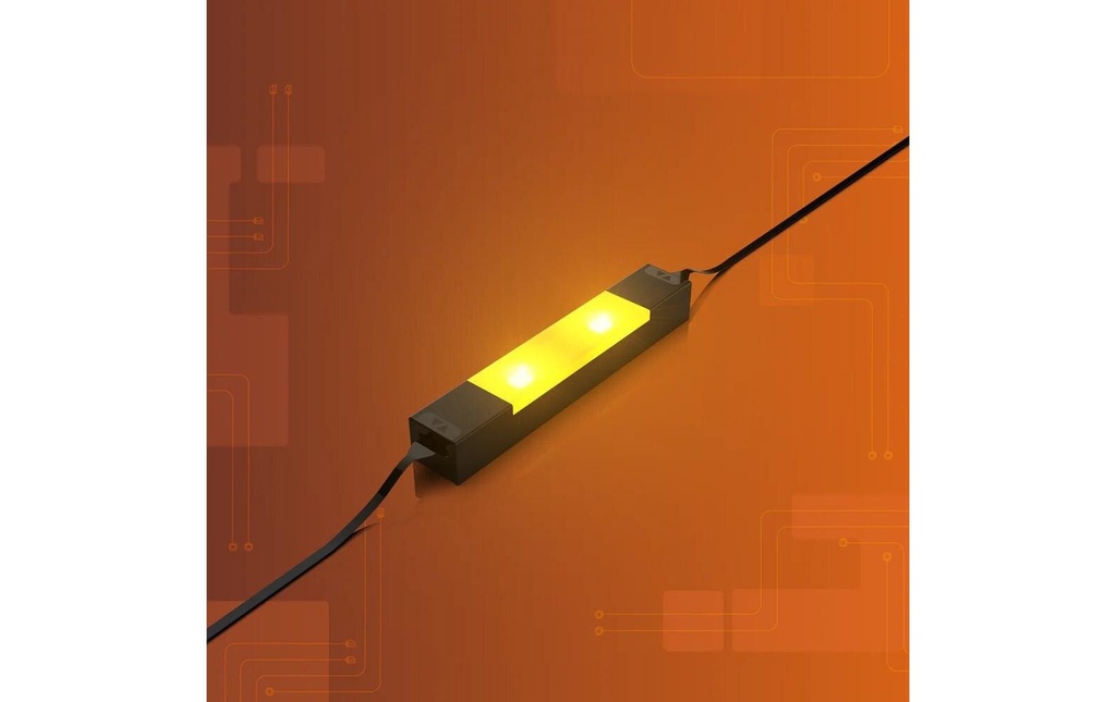 Light My Bricks 2.0 Meteor LED-Brick Light 1 x 6 Jaune