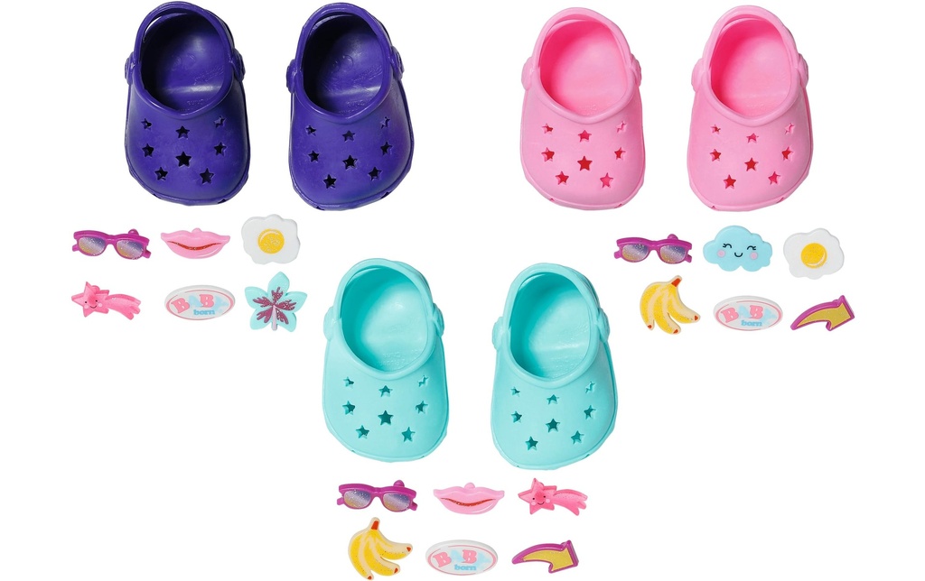 Baby Born Vêtements pour poupées Chaussures avec pins assortis