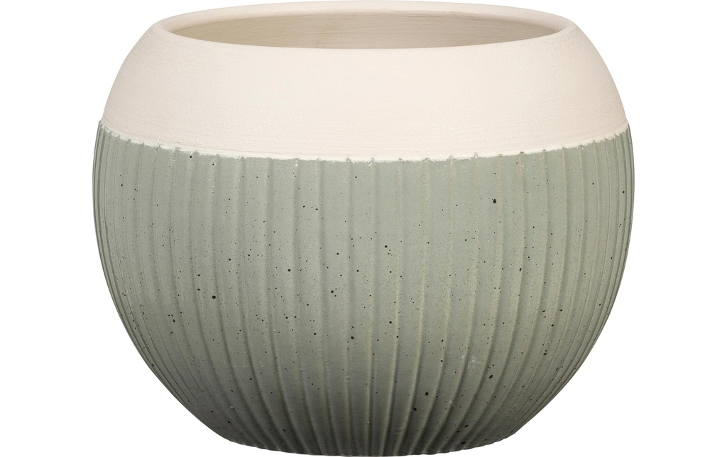 scheurich Pot de fleur Verde 719, 12.3 cm, gris
